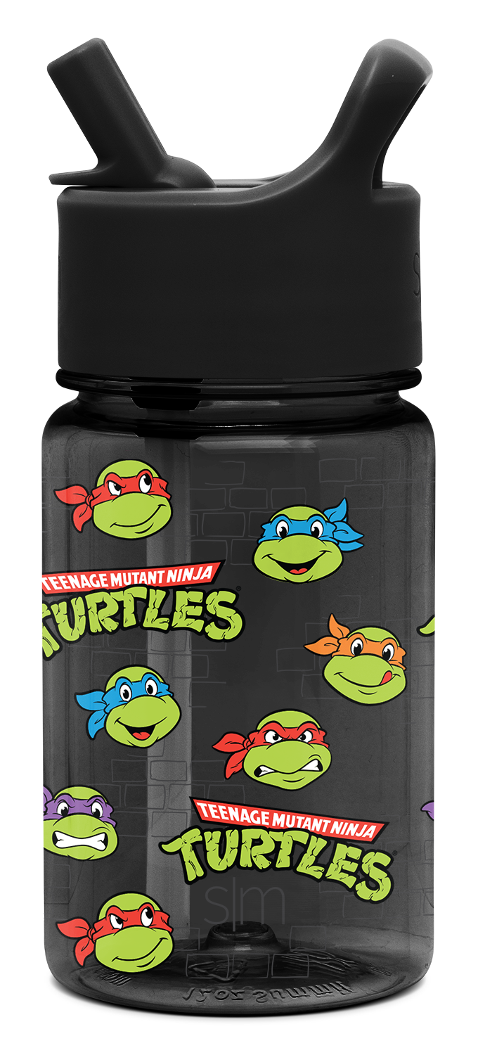 Summit Kids Plastic Water Bottle with Straw Lid