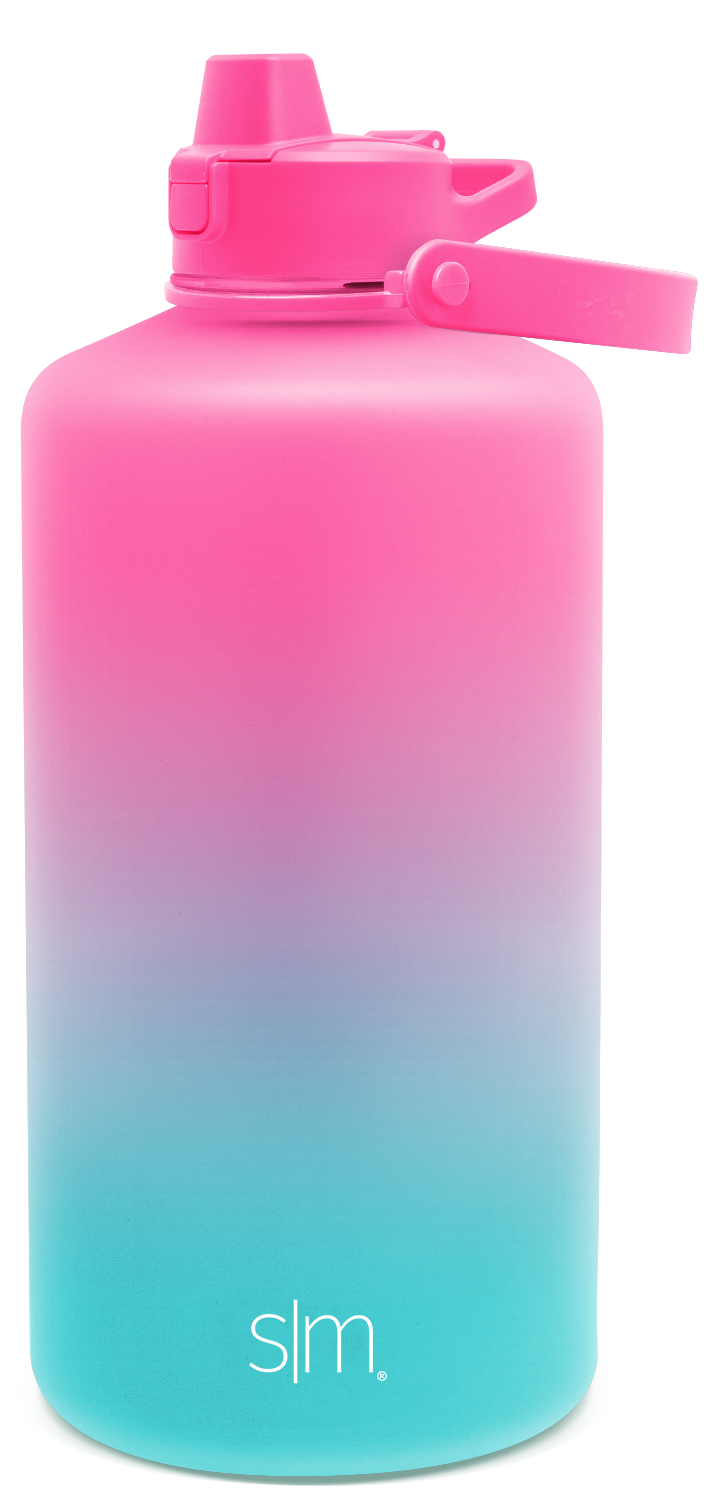 Plastic Summit With Simple Flip Silicone Straw Lid
