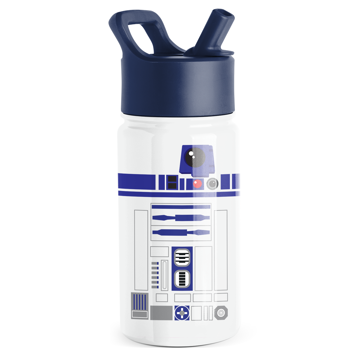 Summit Kids Water Bottle with Straw Lid