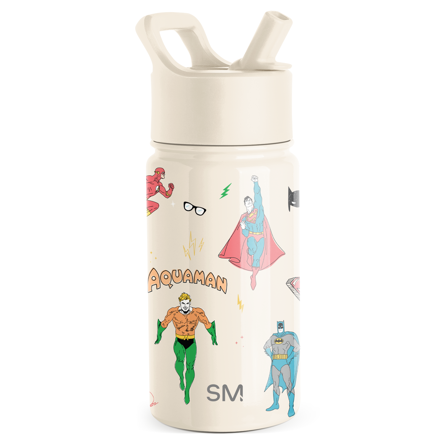 Summit Kids Water Bottle with Straw Lid