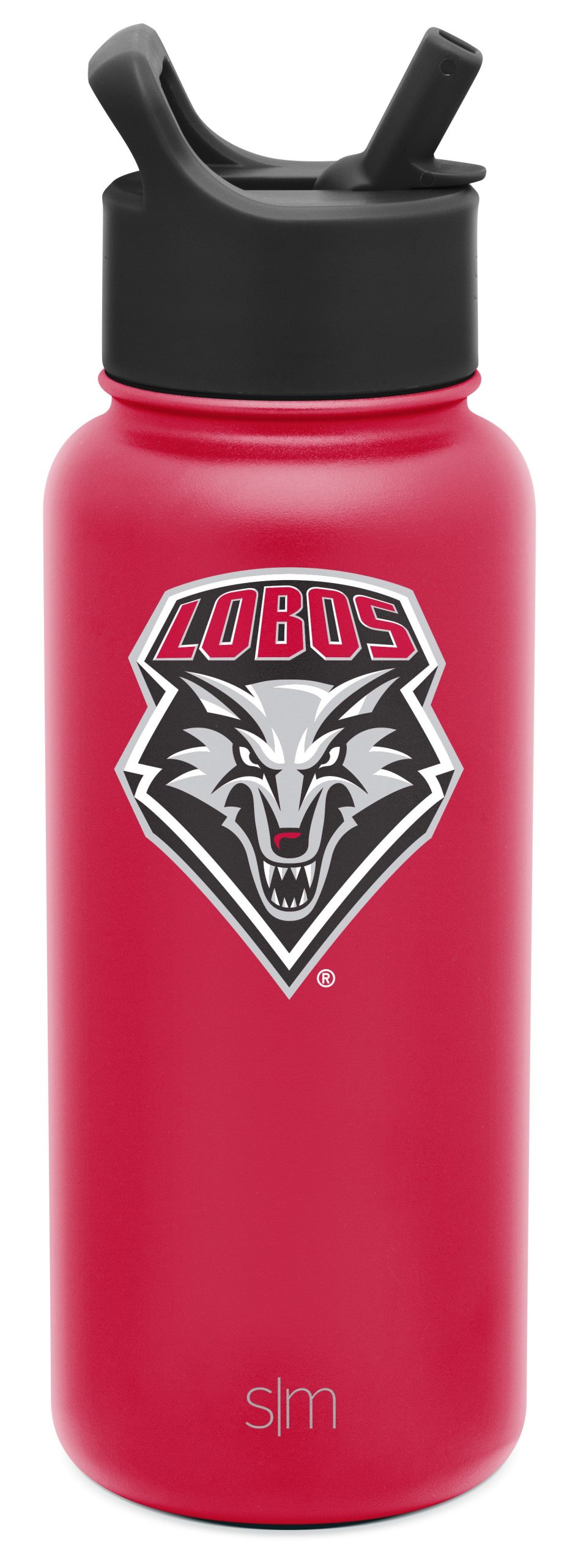 Collegiate Summit Water Bottle with Straw Lid
